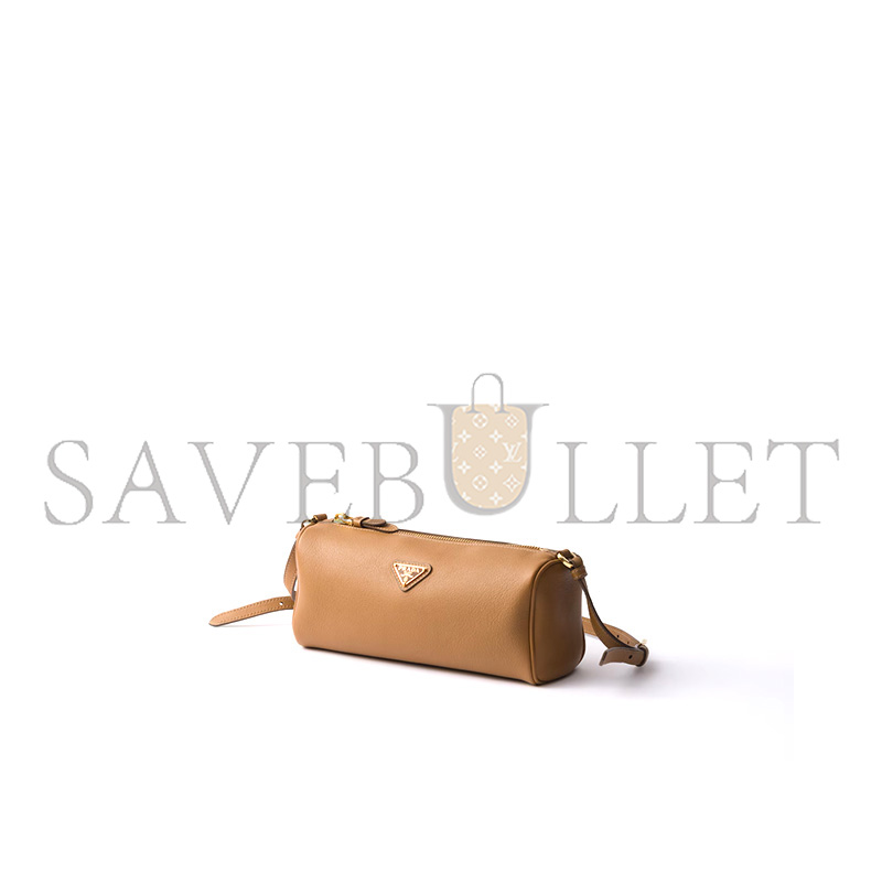 PRADA LEATHER POUCH 1BC239 (22*9*7.5cm)